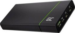 Powerbank Green Cell PowerPlay Ultra 26800mAh Czarny. Czarne powerbanki Green Cell. Za 468.85 zł.