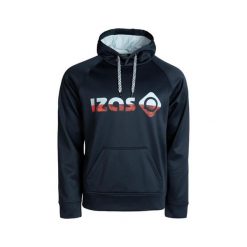 Bluza z kapturem unisex DUERO V2 z logo i kieszenią z przodu. Niebieskie bluzy damskie IZAS, l, bez wzorów, sportowe, bez ramiączek, z kapturem. Za 226.04 zł.