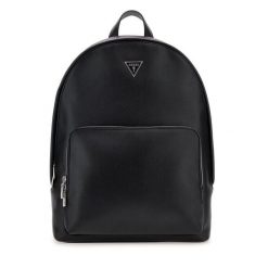 Plecak Guess. Czarne plecaki męskie Guess, z aplikacjami. Za 379.99 zł.