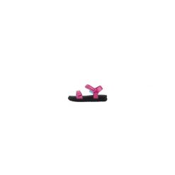 Sandały NATIVE CHARLEY HOLOGRAM JUNIOR. Czerwone sandały damskie Native Shoes, bez wzorów, bez obcasa, bez zapięcia. Za 99.99 zł.