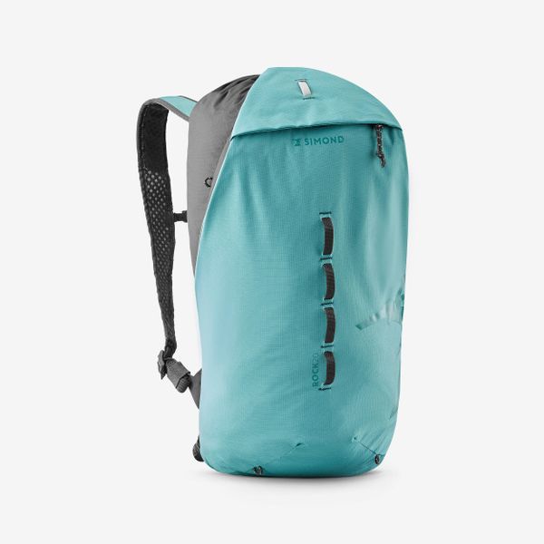 Plecak wspinaczkowy Simond Rock 20 l. Niebieskie plecaki damskie SIMOND, bez wzorów, z meshu, rockowe. Za 149.99 zł.
