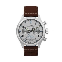 Zegarek Timex. Brązowe zegarki męskie Timex, bez wzorów. Za 1,089.00 zł.