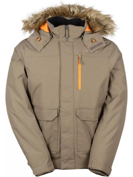 Kurtka uliczna męska Fundango Carbone Bomber. Brązowe kurtki męskie FUNDANGO, na jesień, m, bez wzorów, z materiału, eleganckie, z kapturem. Za 399.90 zł.