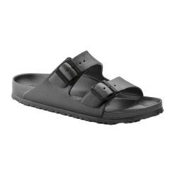 Sandały Męskie Arizona. Czarne sandały męskie Birkenstock, bez wzorów, z materiału, bez zapięcia. Za 340.99 zł.
