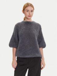 Dixie Sweter M277Y101A Szary Relaxed Fit. Szare swetry nierozpinane damskie Dixie, m, bez wzorów, z syntetyku, bez kołnierzyka, bez ramiączek. Za 579.99 zł.