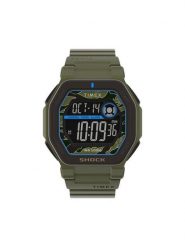Timex Zegarek Command Encounter TW2V93700 Khaki. Brązowe, cyfrowe zegarki męskie Timex, bez wzorów. Za 489.99 zł.