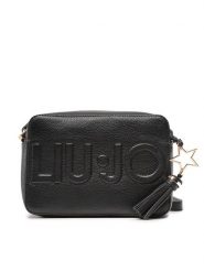 Liu Jo Torebka Camera Case AXX026 E0086 Czarny. Czarne listonoszki damskie Liu Jo, bez wzorów, ze skóry, bez dodatków. Za 289.99 zł.