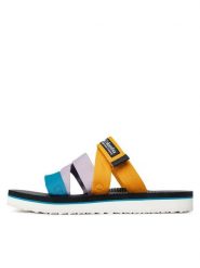Columbia Klapki Alava Slide BL5475 Kolorowy. Klapki damskie Columbia, bez wzorów, z materiału, bez obcasa, bez zapięcia. Za 169.99 zł.
