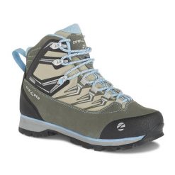 Damskie buty trekkingowe Trezeta Aoraki. Niebieskie obuwie trekkingowe damskie Trezeta, z materiału, bez zapięcia. Za 494.50 zł.