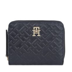 Portfel Tommy Hilfiger. Czarne portfele damskie Tommy Hilfiger. Za 239.99 zł.