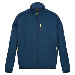 Bluza Polarowa Męska Melanżowy Pełen Suwak Kassam. Niebieskie bluzy sportowe męskie Regatta, na zimę, m, bez wzorów, z polaru, bez kaptura, trekkingowe. Za 104.99 zł.
