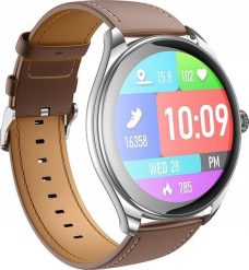 Smartwatch Hoco HOCO smartwatch z funkcją rozmowy AMOLED Y22 srebrny. Szare zegarki smartwatch Hoco, bez wzorów. Za 148.33 zł.