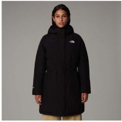 Płaszcz brooklyn parka-tnf black-npf-m THE NORTH FACE. Czarne parki damskie The North Face, m, bez wzorów, bez kaptura. Za 1,421.07 zł.