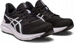 Asics Buty damskie do biegania Asics Jolt 4 czarno-białe 1012B421 002 39. Białe obuwie sportowe damskie Asics, bez wzorów, bez zapięcia, do biegania. Za 272.57 zł.