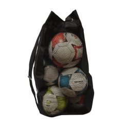 Torba na 6-7 piłek Sporti. Czarne torby na ramię męskie SPORTIFRANCE, z nylonu, na ramię. Za 114.00 zł.