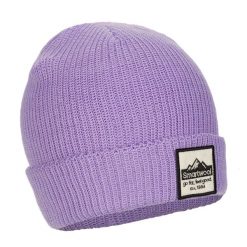 Czapka zimowa Smartwool Smartwool Patch. Fioletowe czapki damskie Smartwool, na zimę, bez wzorów, sportowe. Za 129.99 zł.