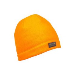 Czapka myśliwska 100 pomarańczowa. Brązowe czapki damskie SOLOGNAC, bez wzorów, z materiału, sportowe. Za 14.99 zł.
