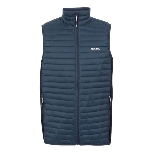 Męska Kurtka Andreson Hybrid Padded Jacket. Niebieskie kurtki męskie Regatta, l, bez wzorów, z puchu, bez kaptura. Za 89.99 zł.