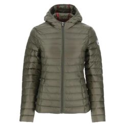 Kurtka JOTT CLOE NOOS Zielony. Zielone kurtki sportowe damskie Jott, na zimę, xl, bez wzorów, z tkaniny, bez ramiączek, bez kaptura, narciarskie. W wyprzedaży za 695.50 zł.