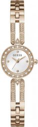 Zegarek Guess Zegarek damski Guess GW1016L4 różowe złoto. Czerwone zegarki damskie Guess, złote. Za 799.00 zł.