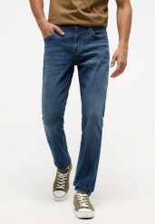Męskie Spodnie Jeansowe MUSTANG Vegas Slim Denim Blue 1014590 5000 583. Niebieskie jeansy męskie Mustang, z denimu. Za 219.99 zł.