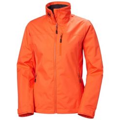 Damska kurtka wodoodporna Helly Hansen Crew Midlayer 2. Brązowe kurtki sportowe damskie Helly Hansen, bez wzorów, bez ramiączek, bez kaptura, narciarskie. W wyprzedaży za 605.60 zł.