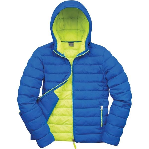 Męska kurtka puchowa Result Snowbird. Niebieskie kurtki męskie RESULT, m, bez wzorów, z nylonu, eleganckie, bez kaptura. Za 217.00 zł.