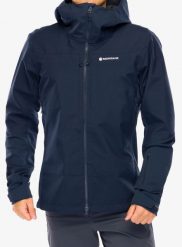 Kurtka softshell męska Montane Nordes Hoodie. Niebieskie kurtki męskie Montane, l, bez wzorów, z gore-texu, bez kaptura, trekkingowe, gore-tex. Za 819.49 zł.