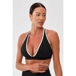 Stanik sportowy fitness Rough Radical Mocha Active Sports Bra. Czarne bielizna sportowa damska ROUGH RADICAL, m, bez wzorów. Za 139.90 zł.