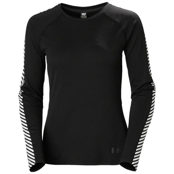 Bluza damska Helly Hansen lifa active stripe crew. Czarne bluzy damskie Helly Hansen, l, bez wzorów, z poliesteru, bez ramiączek, bez kaptura. Za 237.20 zł.