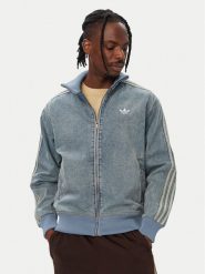 Adidas Kurtka jeansowa Firebird Adicolor KS4970 Niebieski Loose Fit. Niebieskie kurtki męskie Adidas, m, bez wzorów, z bawełny, bez kaptura. Za 439.99 zł.