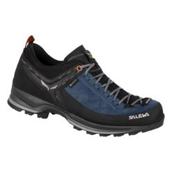 Buty trekkingowe Salewa MS MTN Trainer 2 GTX. Czarne trekkingi męskie Salewa, z gore-texu, bez zapięcia. Za 875.50 zł.