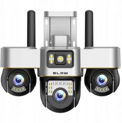 78-669# Kamera blow wifi 3 obiektywy obracane 6mp v-bp36 czarna. Akcesoria do aparatów i kamer Blow. Za 198.76 zł.