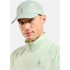 Czapka z daszkiem do biegania ODLO Performance Pro. Fioletowe czapki damskie ODLO, bez wzorów, sportowe. Za 189.99 zł.