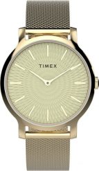 Zegarek Timex Zegarek damski Timex TW2V92800 złoty. Żółte zegarki damskie Timex, złote. Za 413.00 zł.