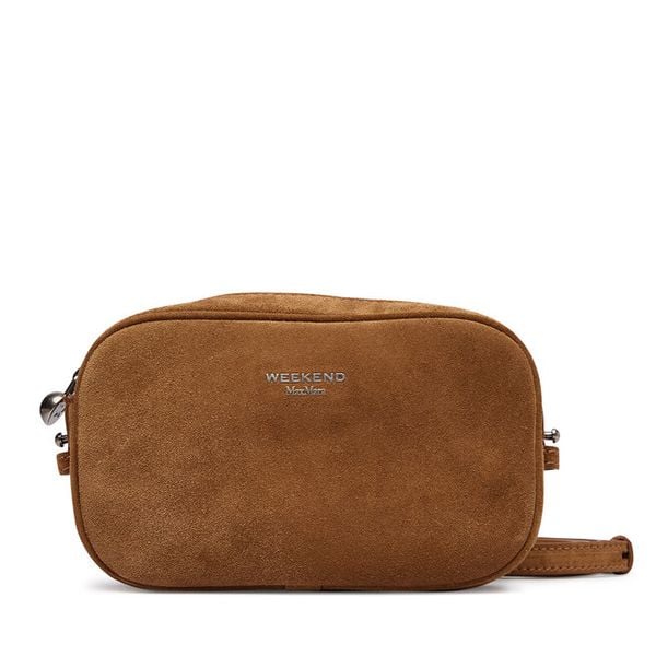 Torebka Weekend Max Mara. Brązowe listonoszki damskie Weekend Max Mara, bez wzorów, bez dodatków. Za 1,479.00 zł.