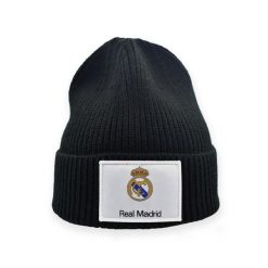 Real Madryt czapka zimowa hat RM5GO29 czarny OSFM. Czarne czapki damskie REAL MADRID, na zimę, bez wzorów, sportowe. Za 109.00 zł.