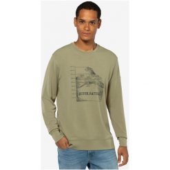 Bluza bez kaptura męska SUPER.NATURAL 7 Peaks Crew. Zielone bluzy męskie super.natural, m, bez wzorów, bez ramiączek, bez kaptura. Za 699.99 zł.