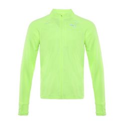Kurtka do biegania damska PUMA Run Gridfleece. Zielone kurtki sportowe damskie Puma, l, bez wzorów, bez ramiączek, bez kaptura, do biegania. Za 289.99 zł.