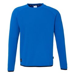 Bluza Uhlsport ID. Niebieskie bluzy damskie Uhlsport, xl, bez wzorów, z materiału, eleganckie, bez ramiączek, bez kaptura. Za 187.49 zł.