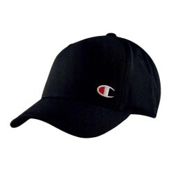 Czapka Z Daszkiem 805974. Czarne czapki damskie Champion, bez wzorów, z bawełny. Za 96.99 zł.