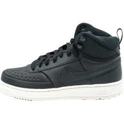 Buty do chodzenia męskie Nike Court Vision Mid. Czarne buty sportowe męskie Nike, bez wzorów, z materiału, za kostkę, bez zapięcia, trekkingowe, Nike Court. Za 581.00 zł.