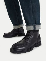 G-STAR Trzewiki EO-DEXTER-12 126AM Czarny. Czarne botki męskie G-Star, bez wzorów, ze skóry, retro, bez obcasa, bez zapięcia. Za 579.99 zł.