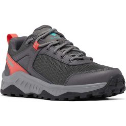 Buty damskie Columbia Trailstorm Ascend WP. Czerwone obuwie trekkingowe damskie Columbia, bez zapięcia. Za 263.99 zł.