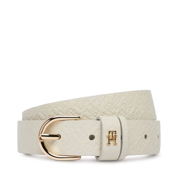 Pasek Damski Tommy Hilfiger. Białe paski damskie Tommy Hilfiger, bez wzorów. Za 144.99 zł.