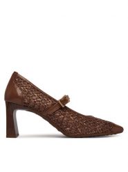 Hispanitas Czółenka RHV264609 C007 Brązowy. Brązowe czółenka damskie Hispanitas, bez wzorów, z materiału, bez obcasa, bez zapięcia. Za 609.99 zł.