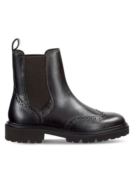 Gant Sztyblety 31551119 Brązowy. Brązowe botki damskie GANT, bez wzorów, ze skóry, bez obcasa, na płaskiej podeszwie, bez zapięcia. Za 679.99 zł.