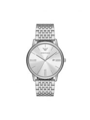 Emporio Armani Zegarek Classics AR11599 Srebrny. Szare, analogowe zegarki męskie Emporio Armani, bez wzorów, srebrne. Za 1,189.00 zł.
