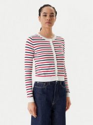 Tommy Jeans Kardigan Essential DW0DW20976 Kolorowy Regular Fit. Kardigany damskie Tommy Jeans, s, bez wzorów, z bawełny, bez kołnierzyka. Za 279.99 zł.