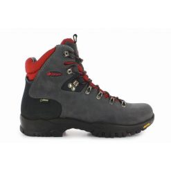 Buty trekkingowe męskie Chiruca Dynamic. Czerwone buty zimowe męskie Chiruca, bez wzorów, bez obcasa, bez zapięcia. Za 713.99 zł.